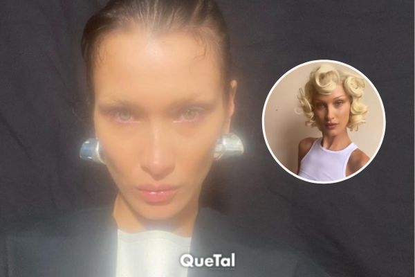 Bella Hadid usa una peluca para transformarse en Marilyn Monroe